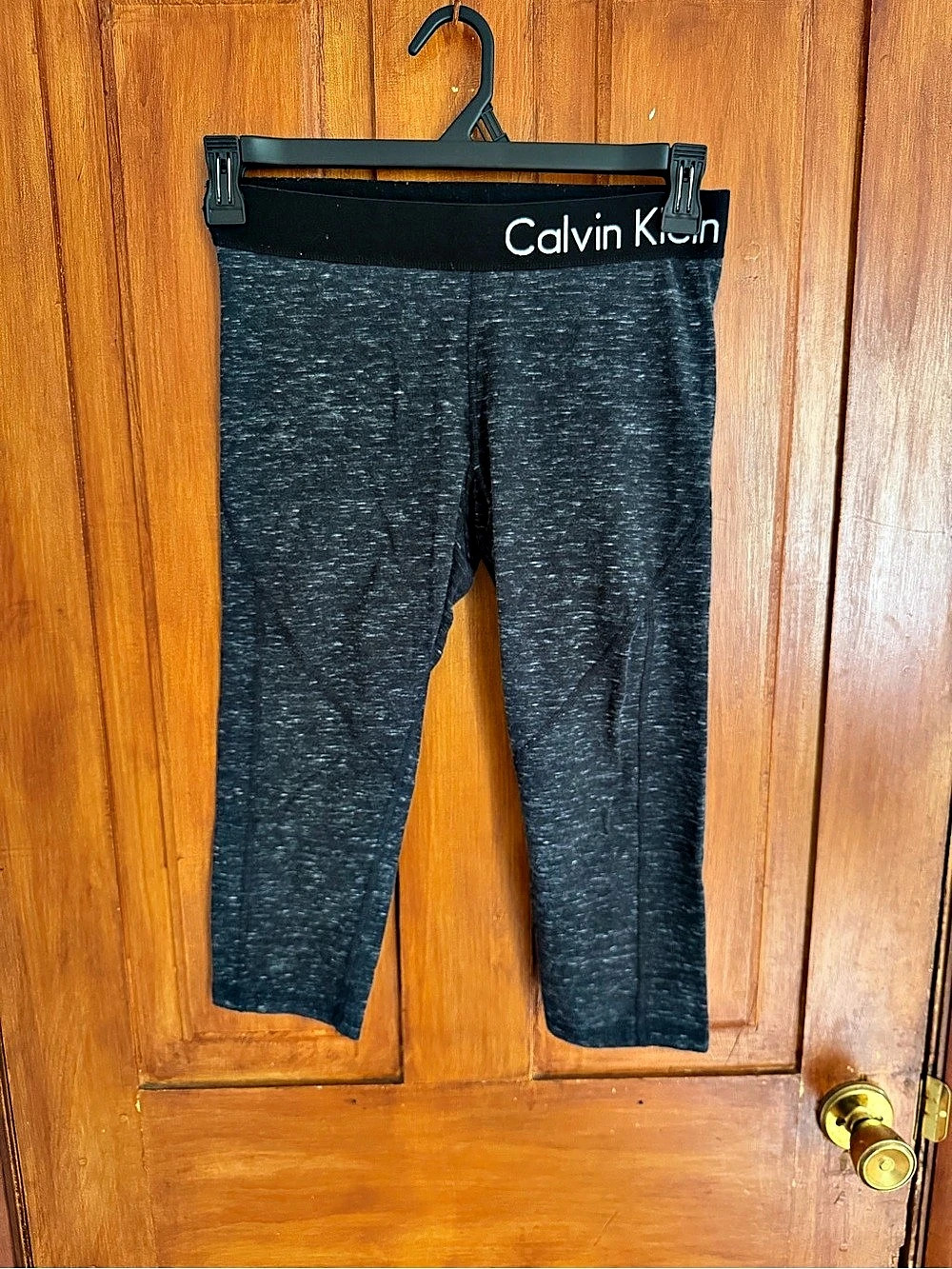 Calvin Klein Performance Stretch Performance Leggings in Black Size Medium